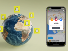 Snapchat : la Carte Snap conseillera des lieux à visiter